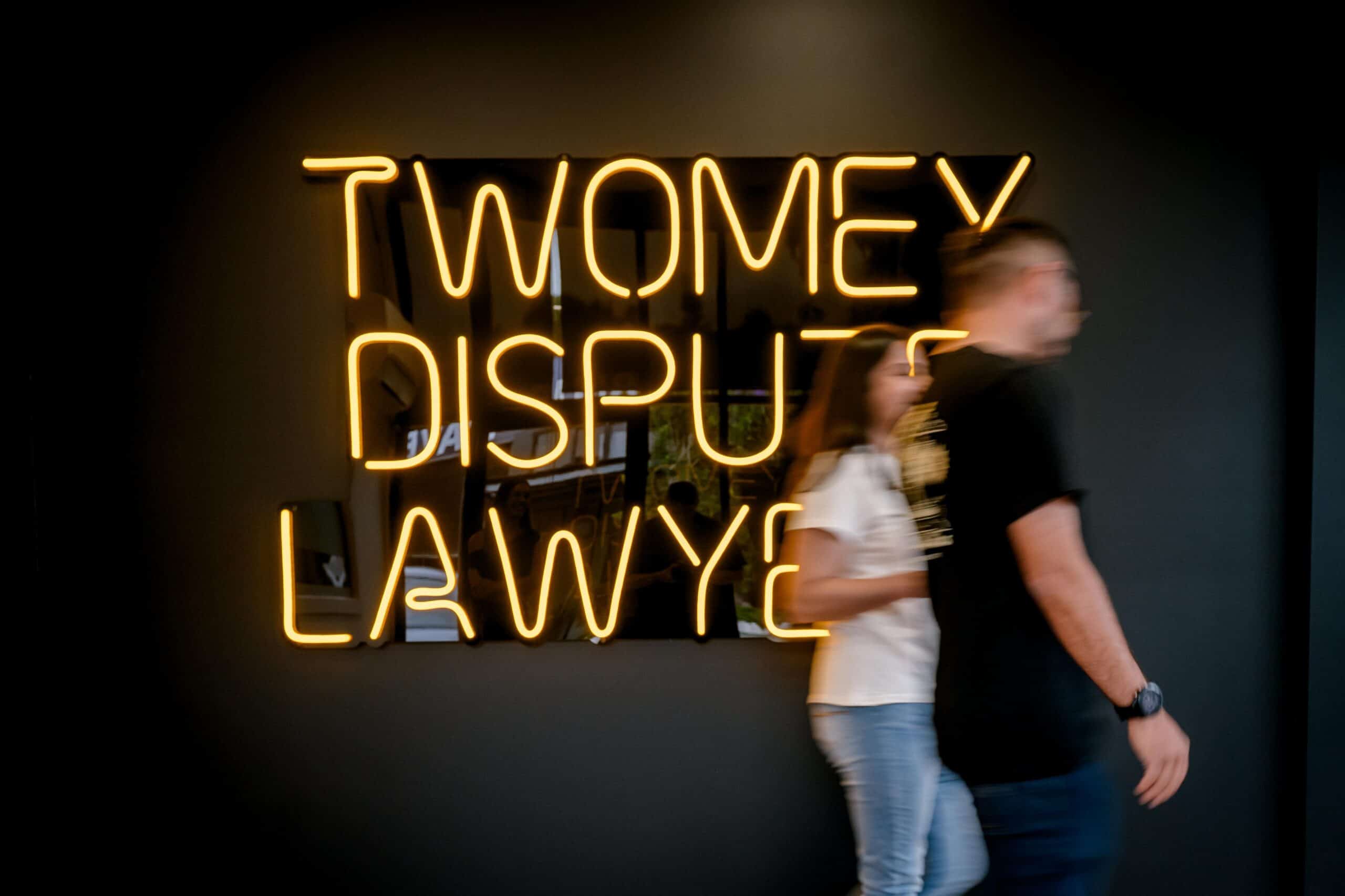 Resolving the matter with the Twomey team